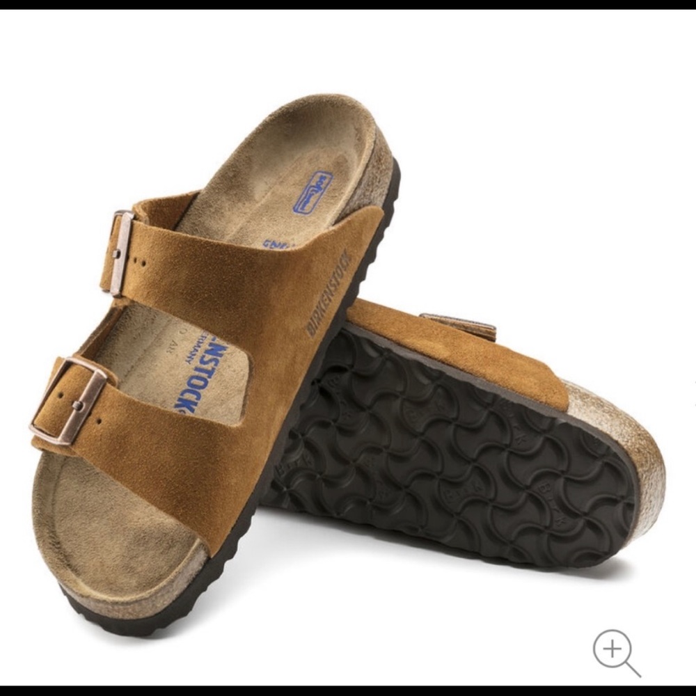 Birkenstock Arizona Size 39 regular NEW Suede Mink